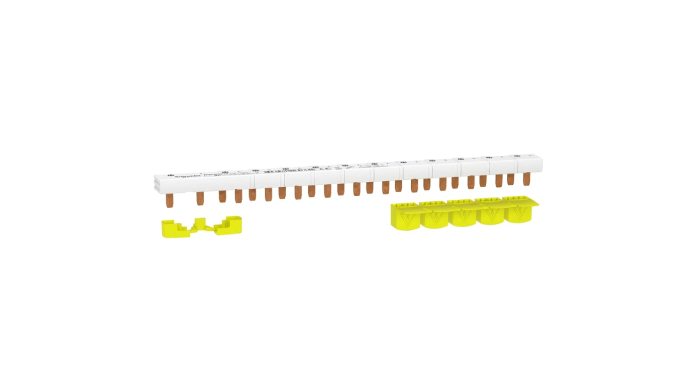 Schneider Electric Resi9 Busbar, 230V ac, 18mm Pitch