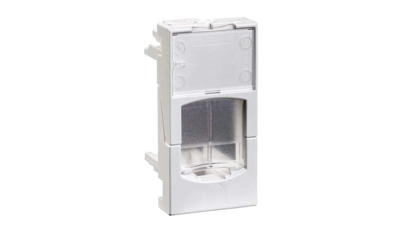 Schneider Electric PC/ABS Rectangular Adaptable Box, 22.5mm x 45mm x 25mm, with 1 Knockouts, Size:22.5 x 45mm