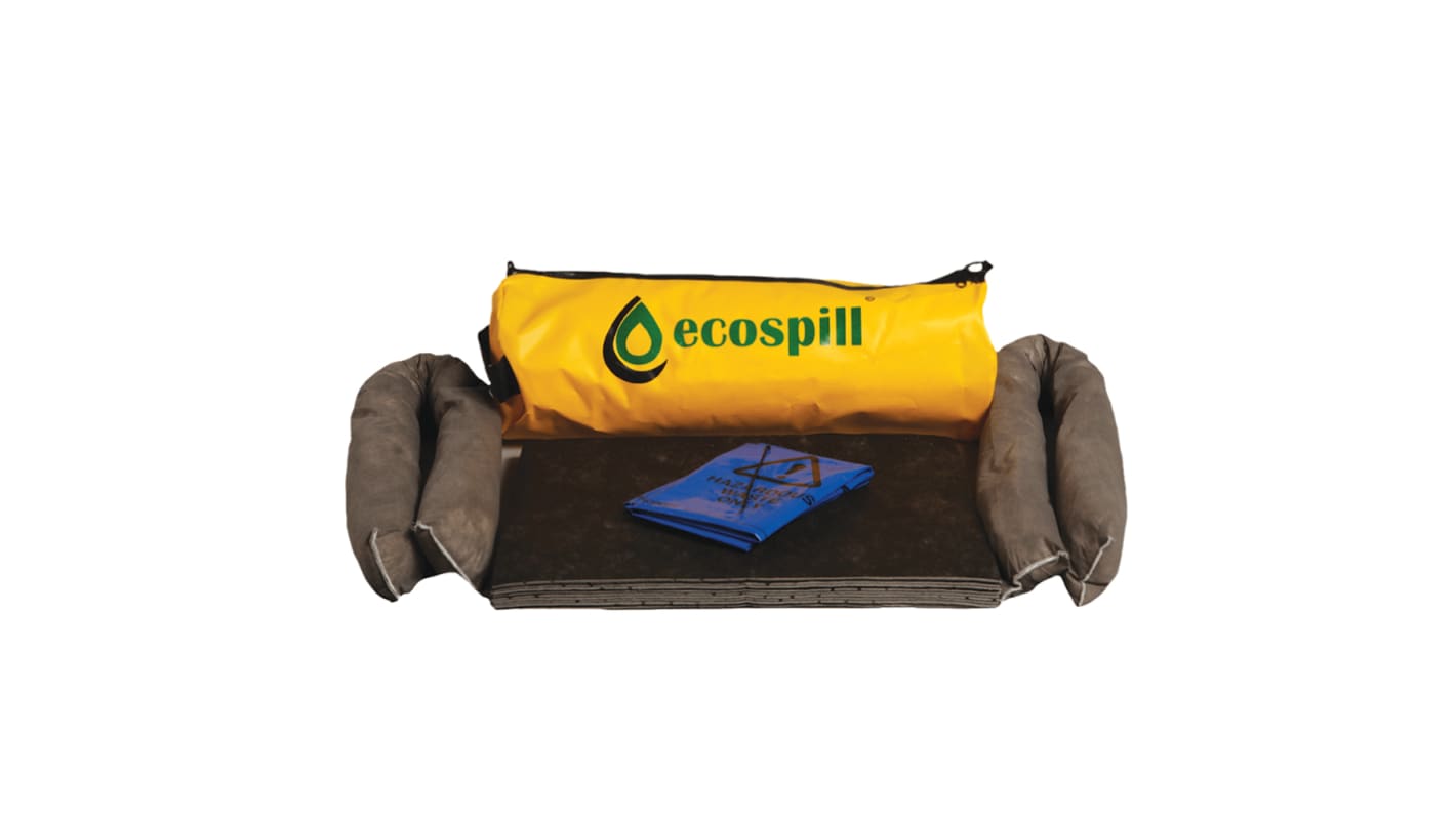 Ecospill Ltd 泄漏清理套件, 20 L吸收能力, 56 x 22 x 21 cm, 适用于通用型