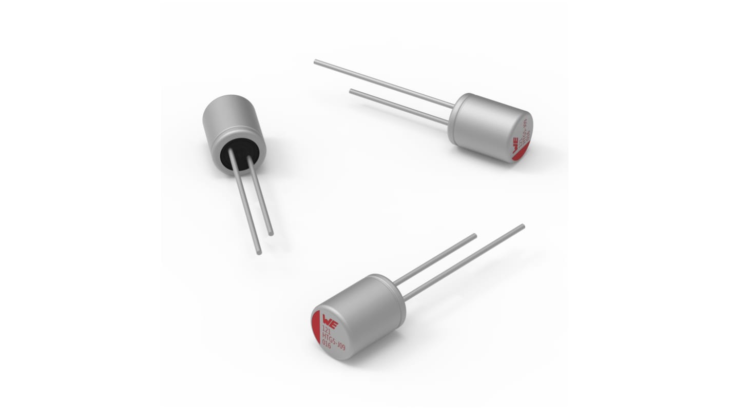 Würth Elektronik, THT Aluminium-Polymer-Kondensator 15μF / 50V dc