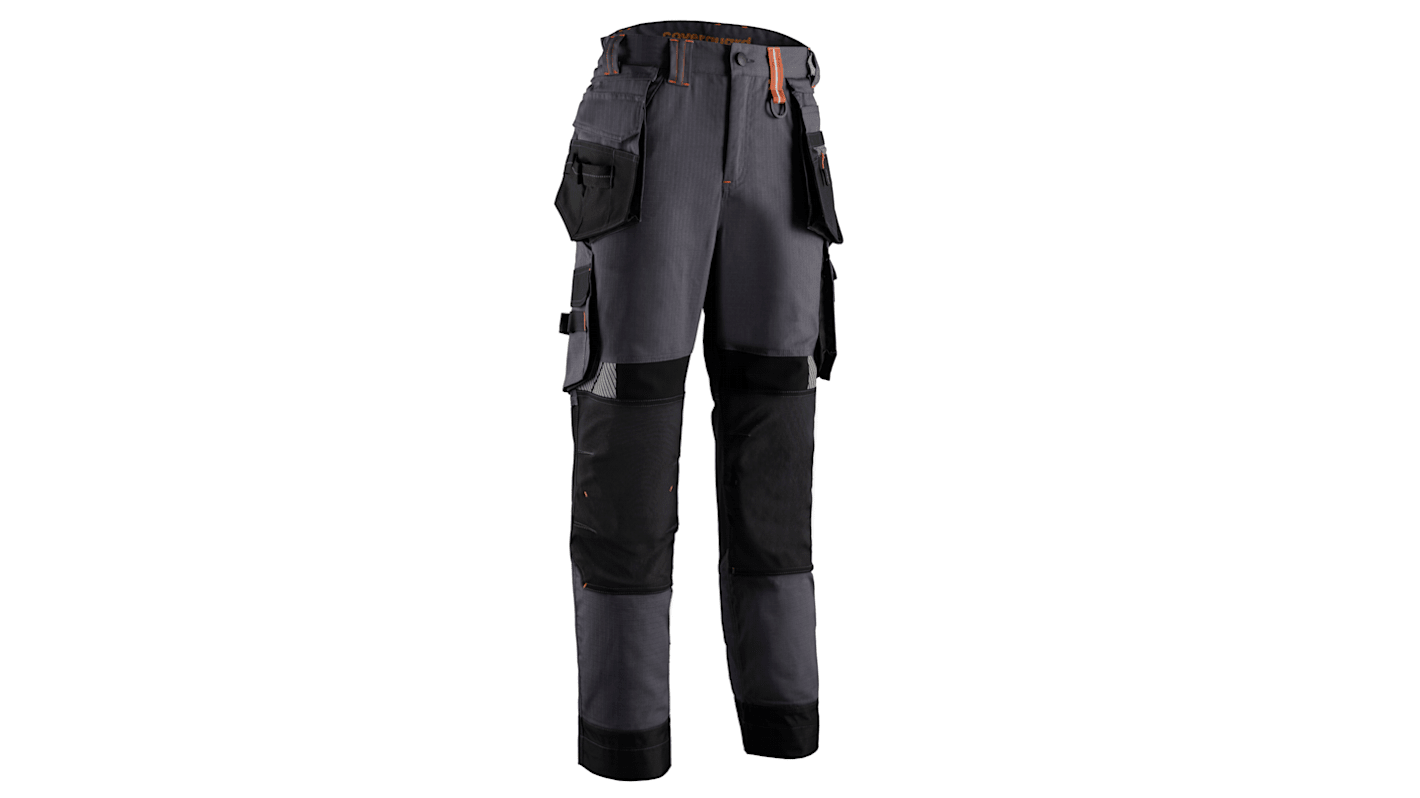 Coverguard 5CRP150 Anthracite Ripstop Stretchy Trousers 36.2-38.9in, 92-99cm Waist