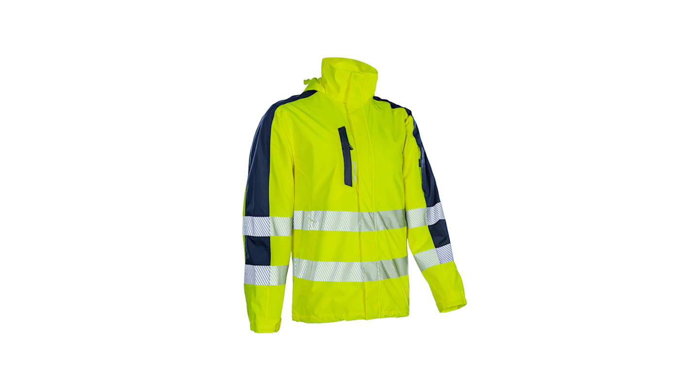 Coverguard 5HOT16 Hi-Viz Yellow Jacket Jacket, XXL