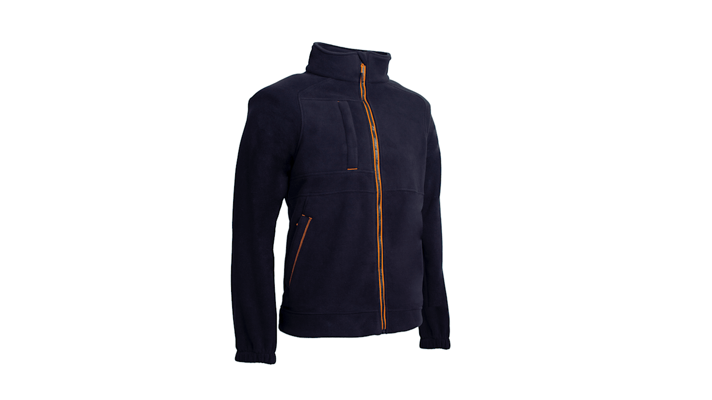 Coverguard 5KOA310 Thermojacke Herren Jacke Kälteresistent Schwarz, Orange, Größe XXL