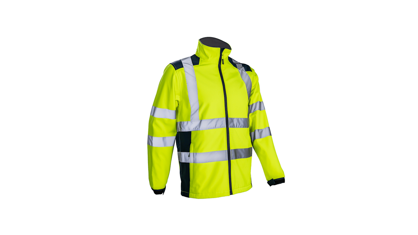 Coverguard 5KPA16 Yellow/Navy, Breathable, Cold Resistant, Waterproof, Windproof Jacket, XL
