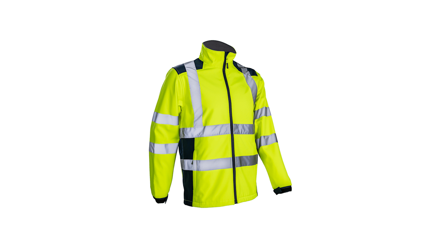 Coverguard 5KPA16 Yellow/Navy, Breathable, Cold Resistant, Waterproof, Windproof Jacket, XL