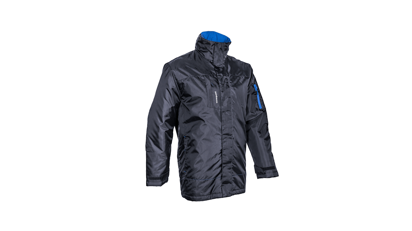 Coverguard 5PDA01 Herren Parka Kälteresistent, wasserdicht Schwarz, Größe XL