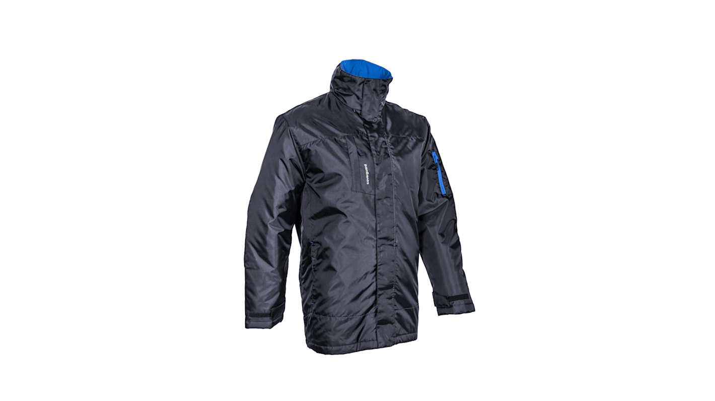 Coverguard 5PDA01 Black, Cold Resistant, Waterproof Parka Jacket, 3XL