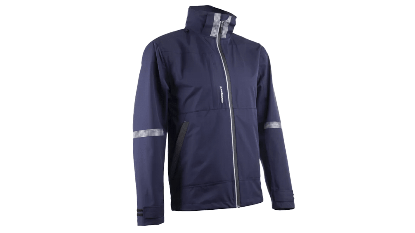 Coverguard 5PYT120 Navy/Royal Blue, Breathable, Waterproof Jacket Jacket, 3XL