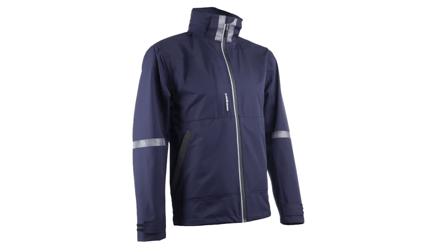 Coverguard 5PYT120 Navy/Royal Blue, Breathable, Waterproof Jacket, XL