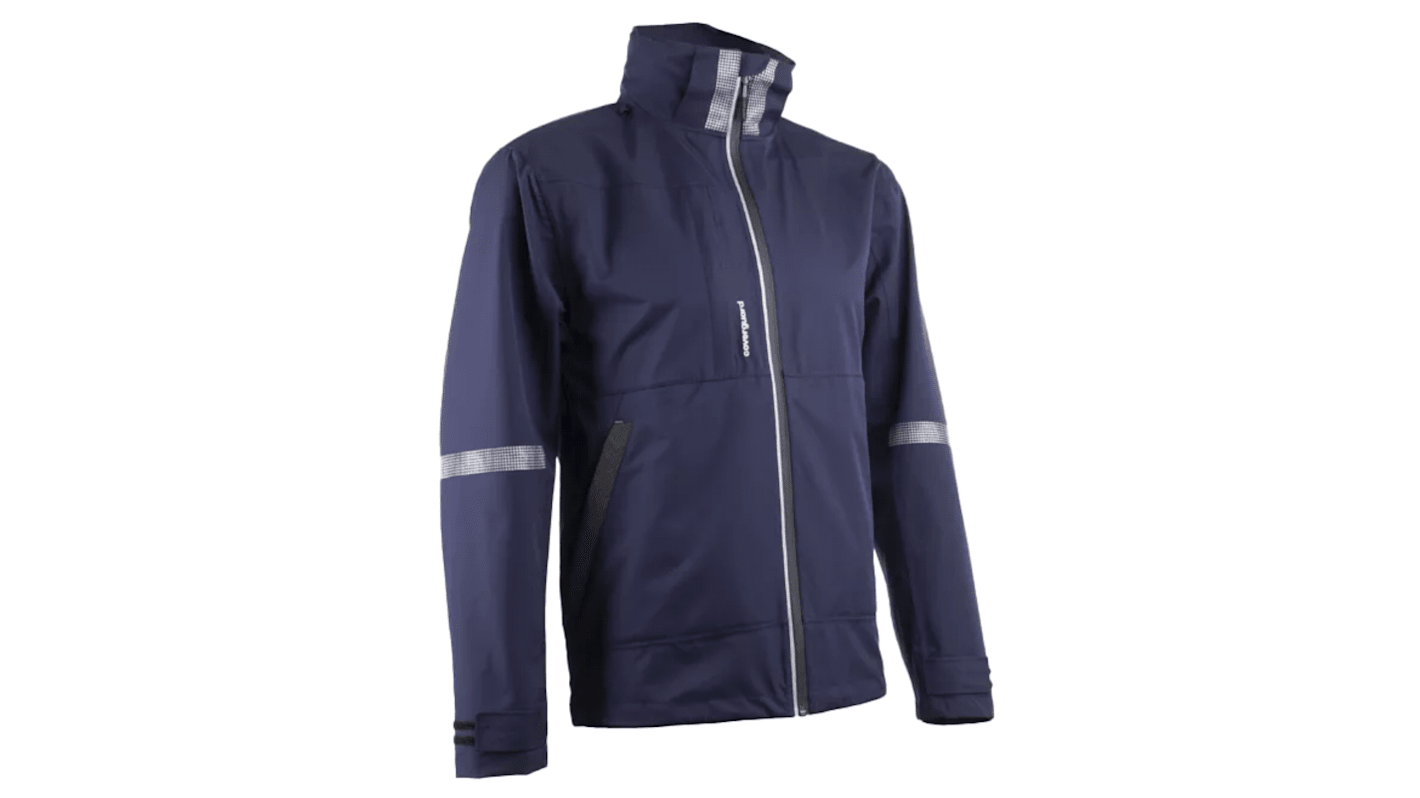 Coverguard 5PYT120 Navy/Royal Blue, Breathable, Waterproof Jacket Jacket, XXL