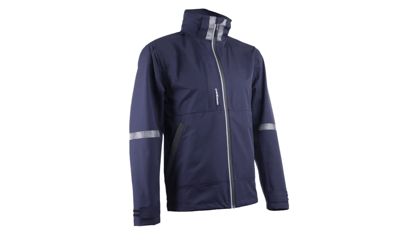 Coverguard 5PYT120 Navy/Royal Blue, Breathable, Waterproof Jacket Jacket, 3XL