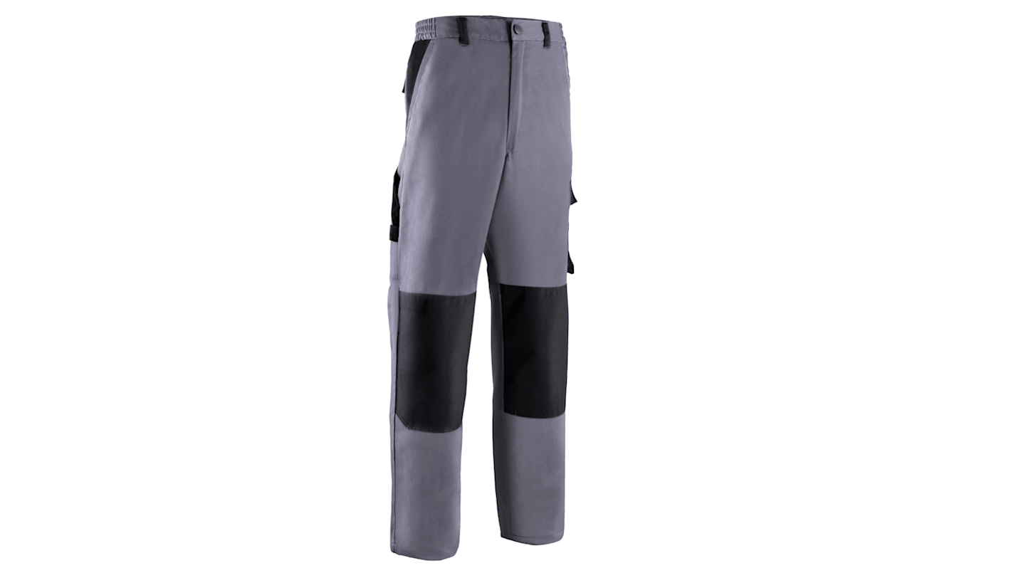 Coverguard 5TOP050 Black, Grey 40% Polyester, 60% Cotton Cut Resistant Trousers 26.7-29.5in, 68-75cm Waist