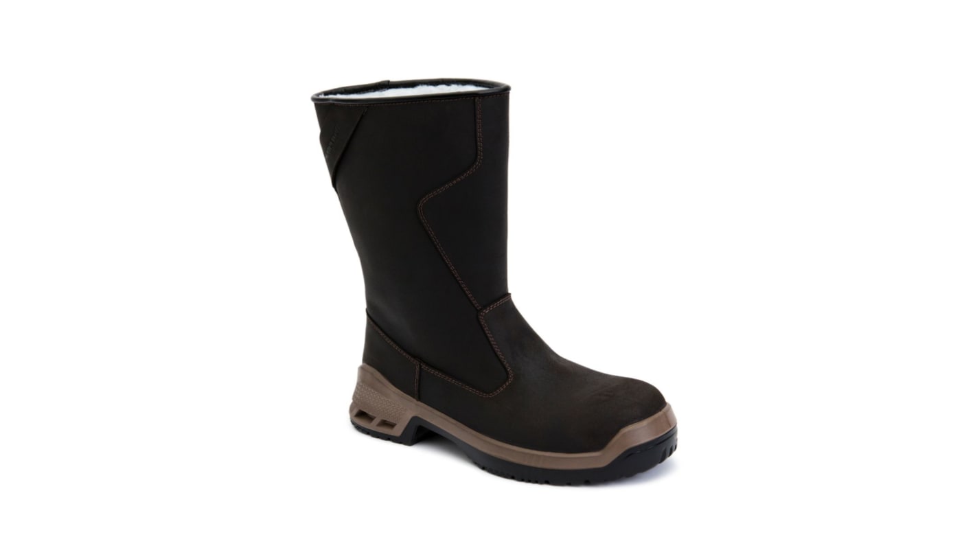 6246182 40 7 Honeywell Safety SILVEX EVO Brown Non Metallic Toe Capped Unisex Safety Boots UK 6.5 EU 40 RS