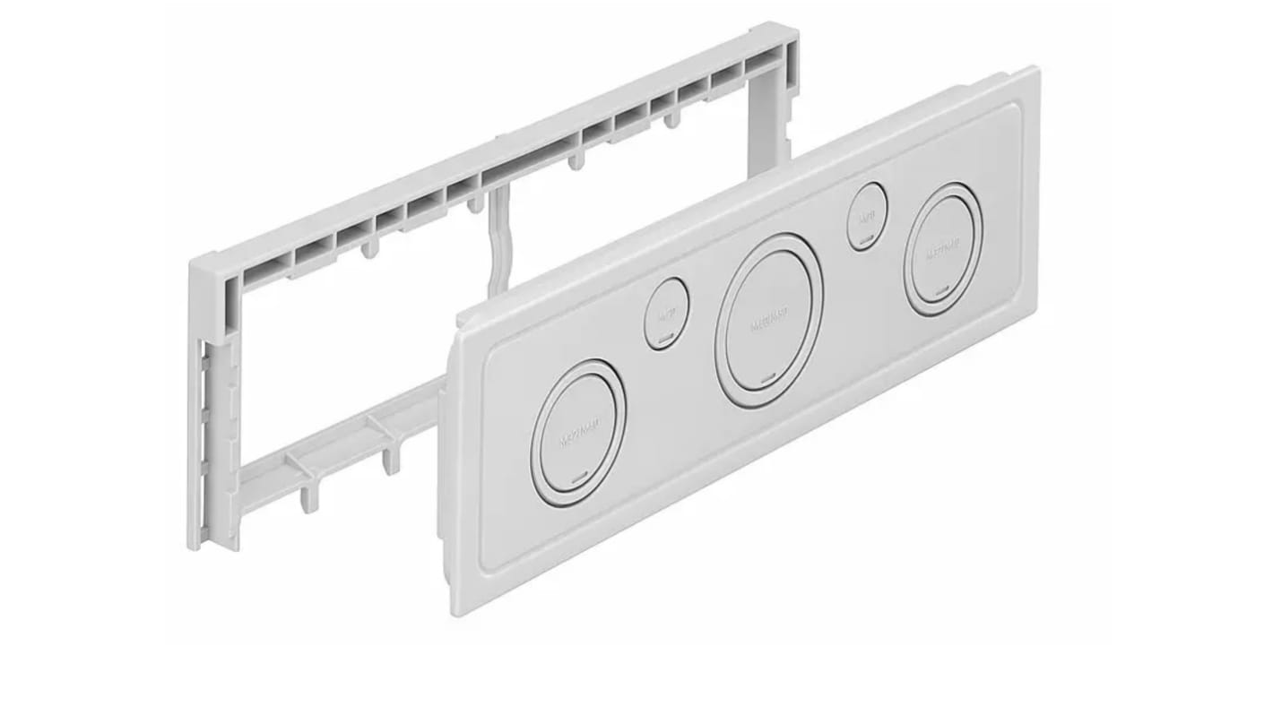 Spelsberg AK3 serien Flange til brug sammen med Små fordelingskort, 79.9 x 266.2 x 40mm