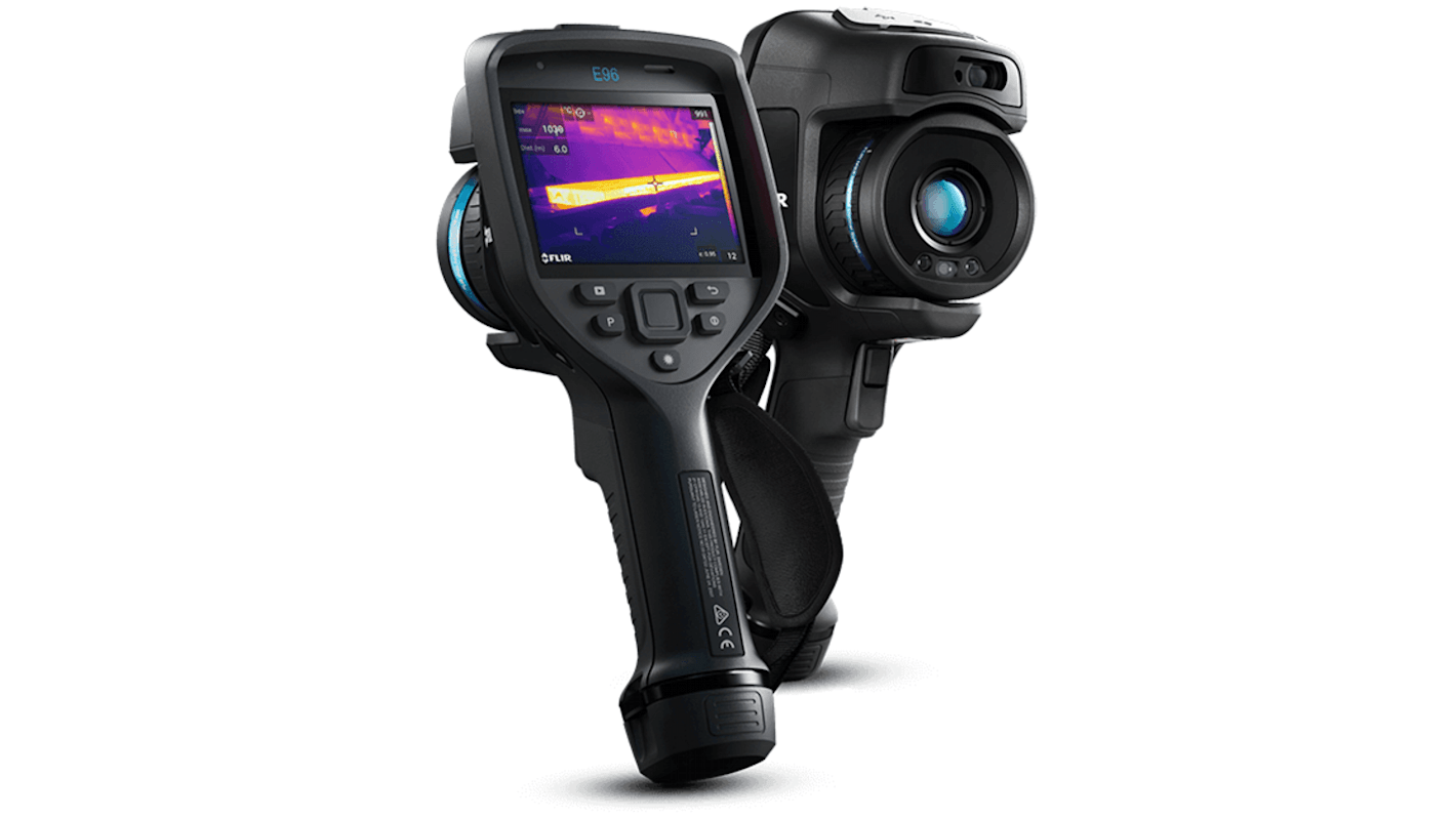 Cámara termográfica FLIR E96 24° + 14° & 42, -20 → 120 °C, resolución IR 640 x 480píxel