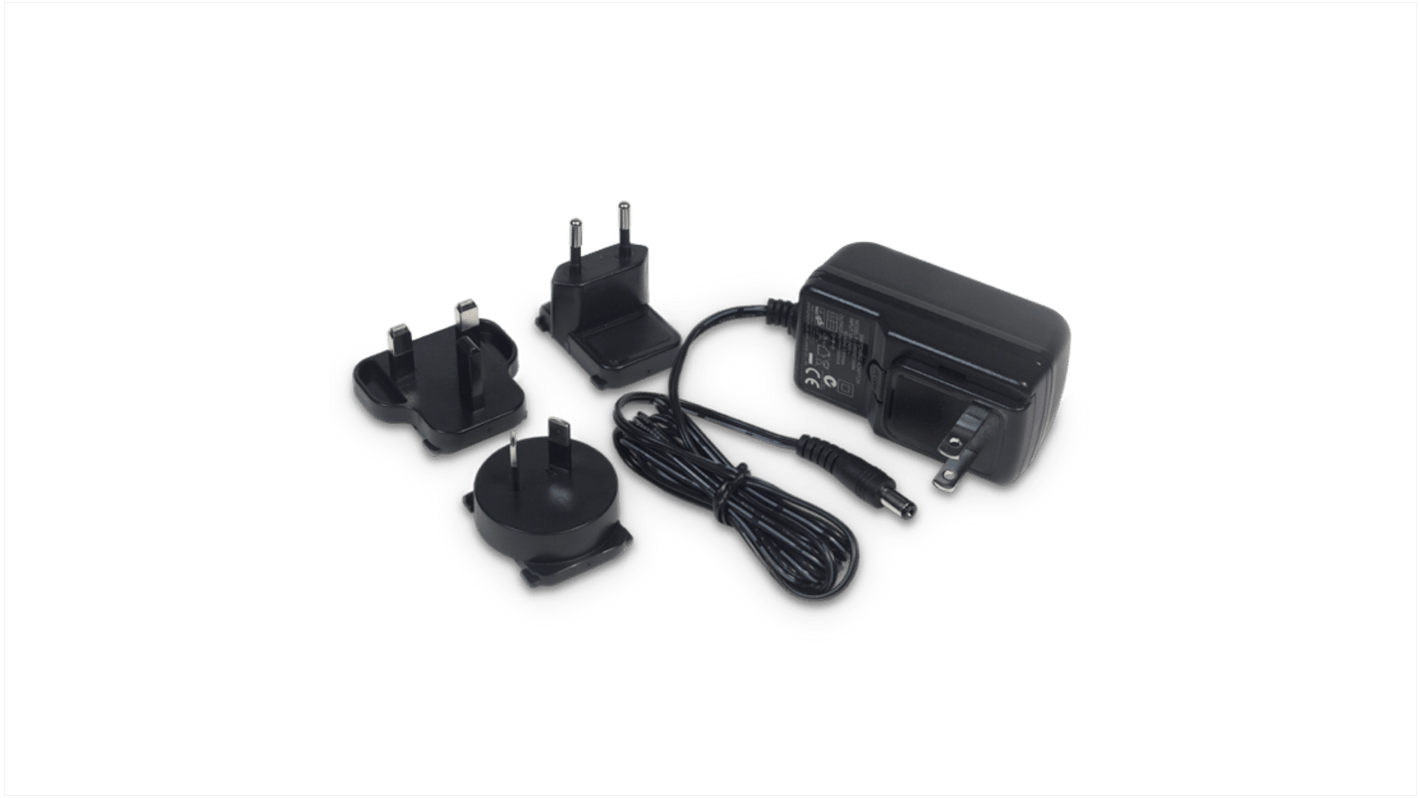Extech Plug-In AC/DC Adapter 9V dc Output, 2A Output