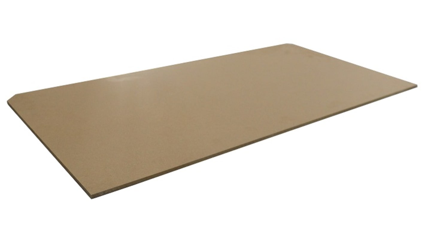 RS PRO Einlegeboden (Lagerregalsystem) Typ Ablagefach aus Faserstoffplatte in Braun, 150kg, 4mm, 900mm x 600mm
