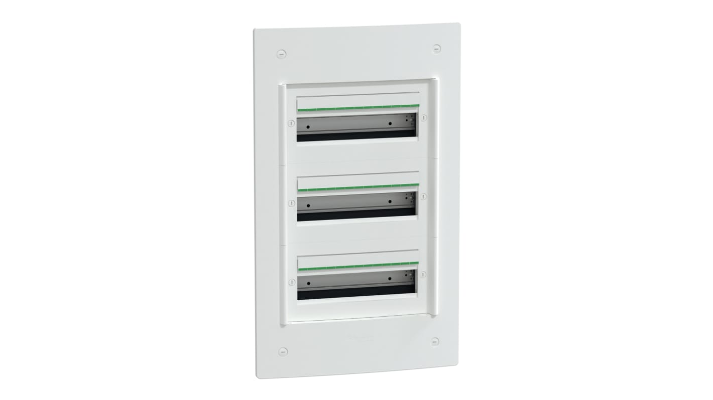 Schneider Electric White Plastic LVSX Enclosure - 3 Hole