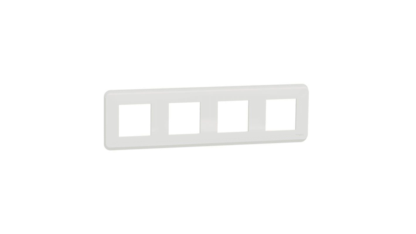 Schneider Electric New Unica Series Thermoplastic Frame, 298 x 85 x 10mm