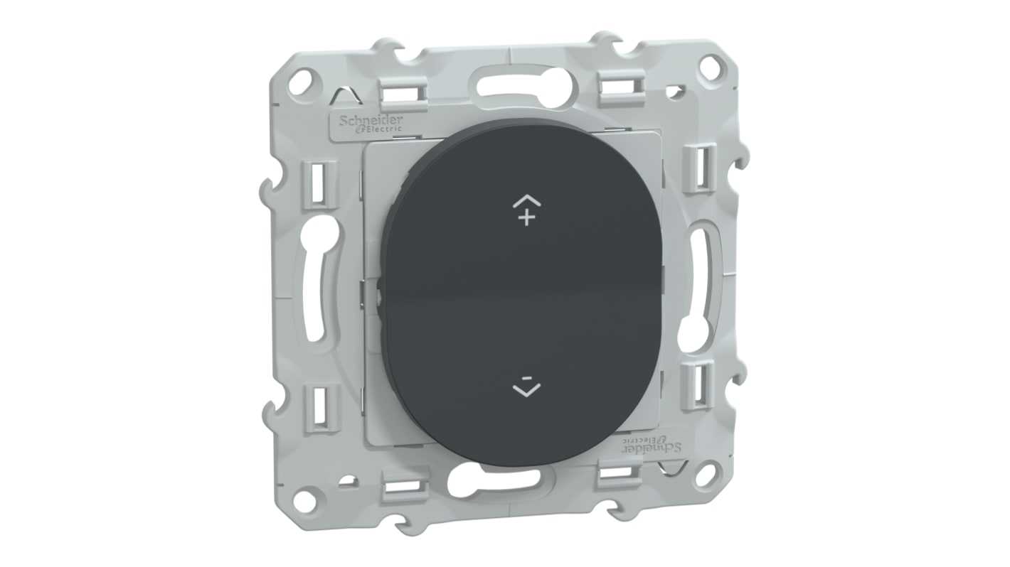 Schneider Electric 2 Way 1 Gang Push Button Dimmer Switch, 3V