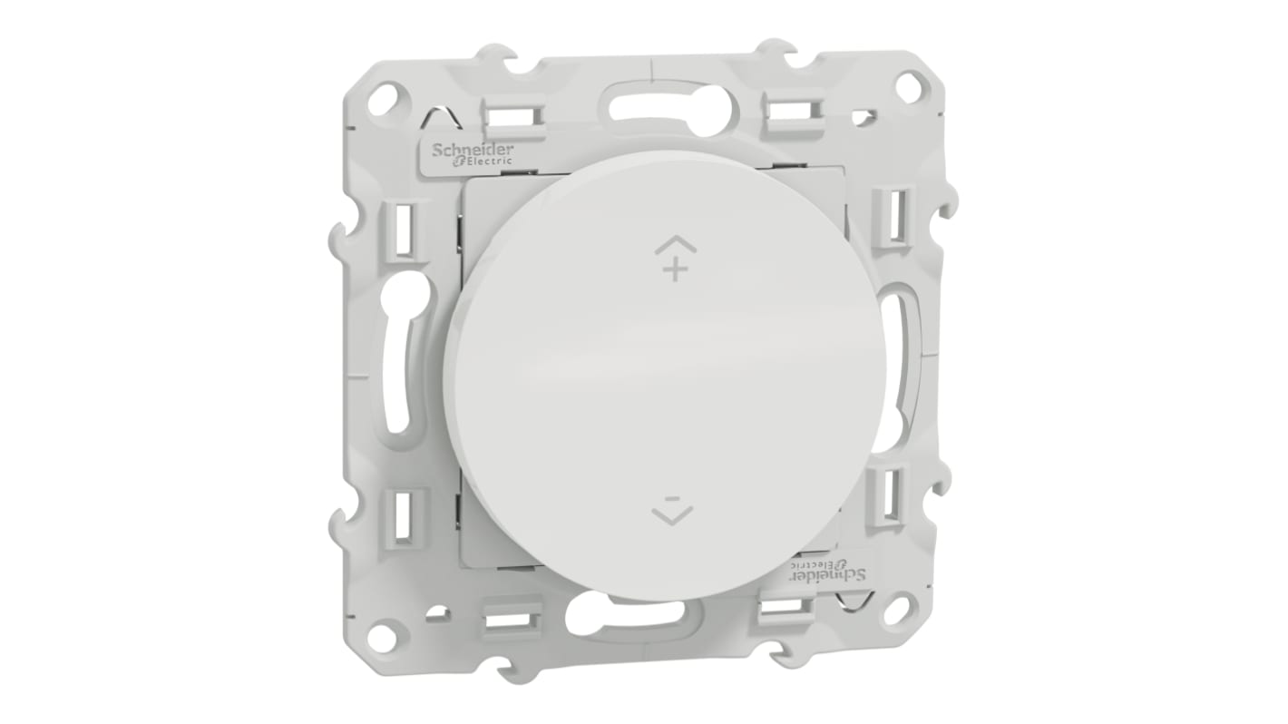Schneider Electric 2 Way 1 Gang Push Button Dimmer Switch, 3V