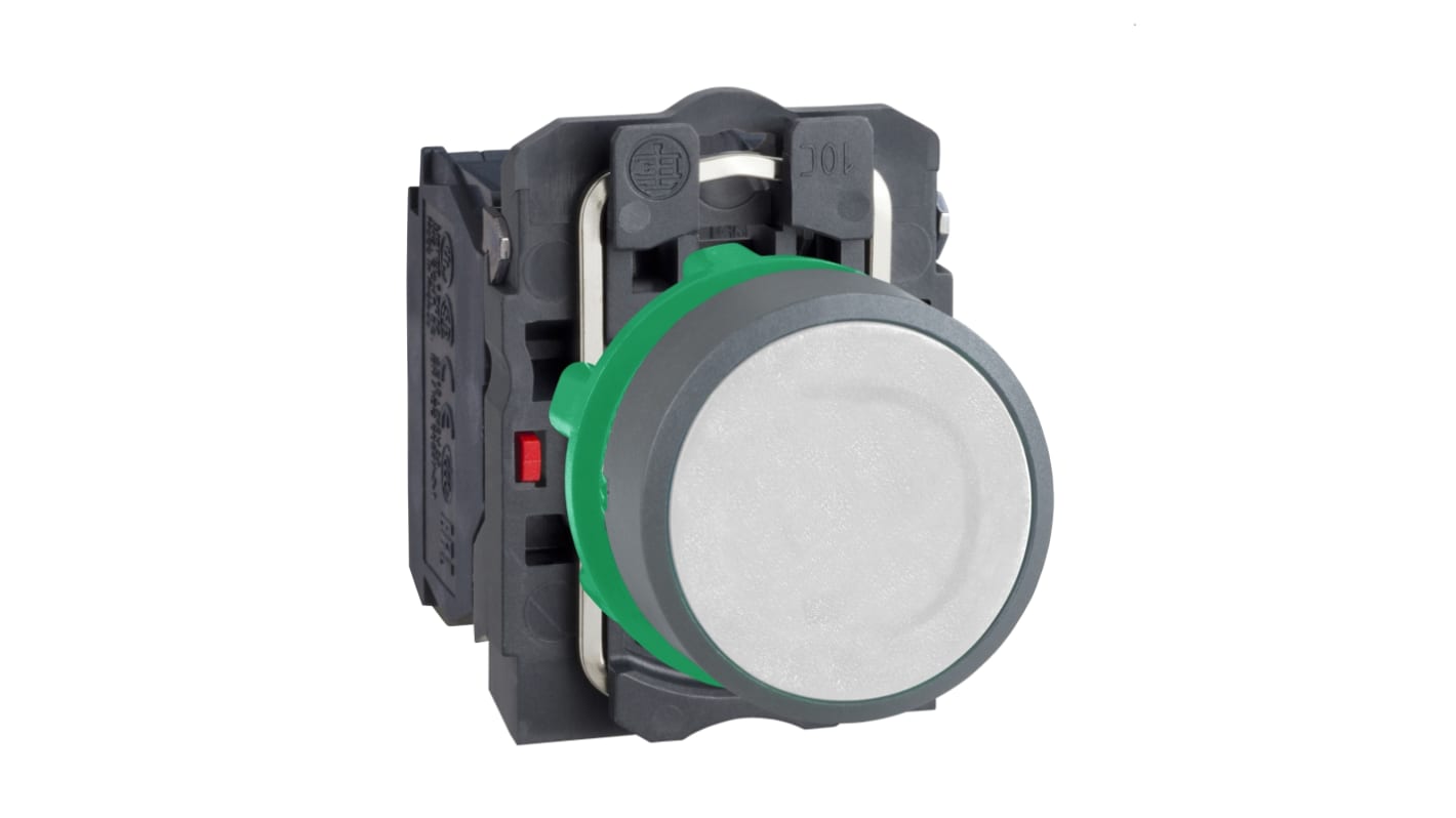 Schneider Electric XB5 Series Push Button, 22mm Cutout, SPDT, 600V, IP66, IP67