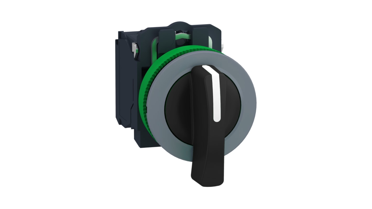 Selettore Schneider Electric XB5FJ21C0 a 2 posizioni , diam. foro 30.5mm