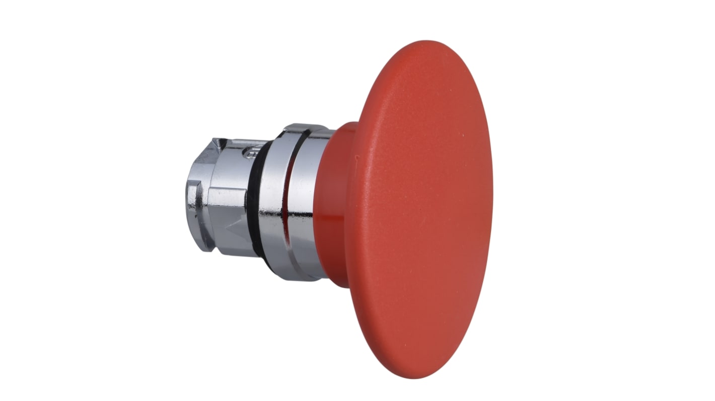 Schneider Electric Harmony XB4 Series Red Spring Return Push Button Head, 22mm Cutout, IP66, IP67, IP69(IP69K)