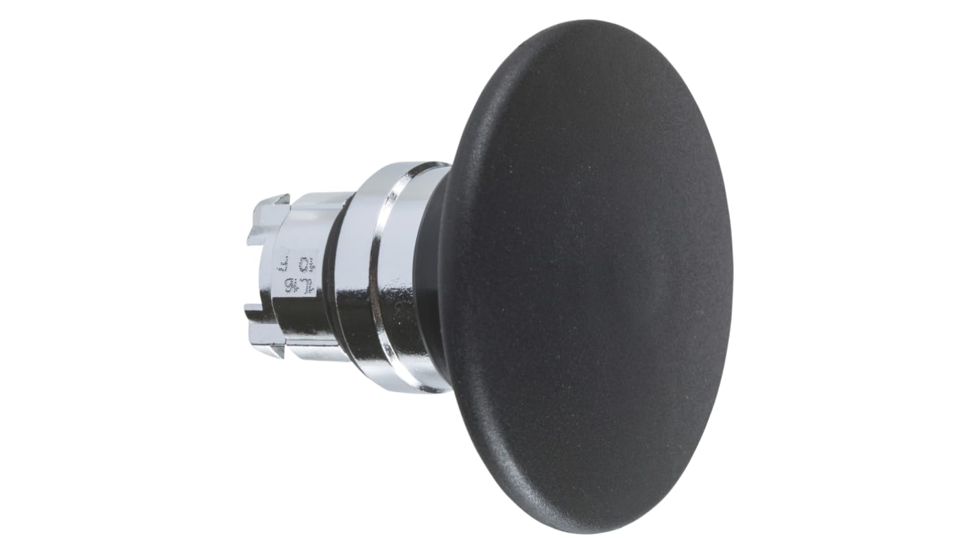 Schneider Electric Harmony XB4 Series Black Latching Push Button Head, 22mm Cutout, IP66, IP67, IP69(IP69K)