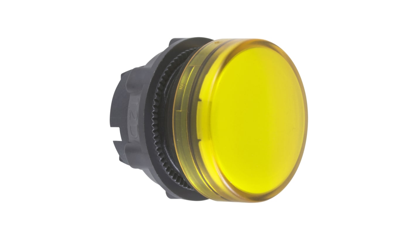 Cabezal de luz piloto Schneider Electric ZB5AV083E Amarillo