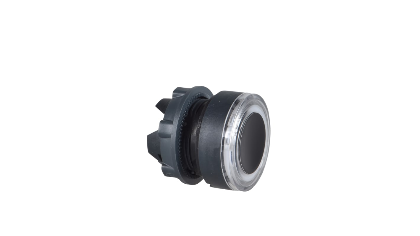 Schneider Electric Harmony XB5 Series White Illuminated Spring Return Push Button Head, 22mm Cutout, IP66, IP67