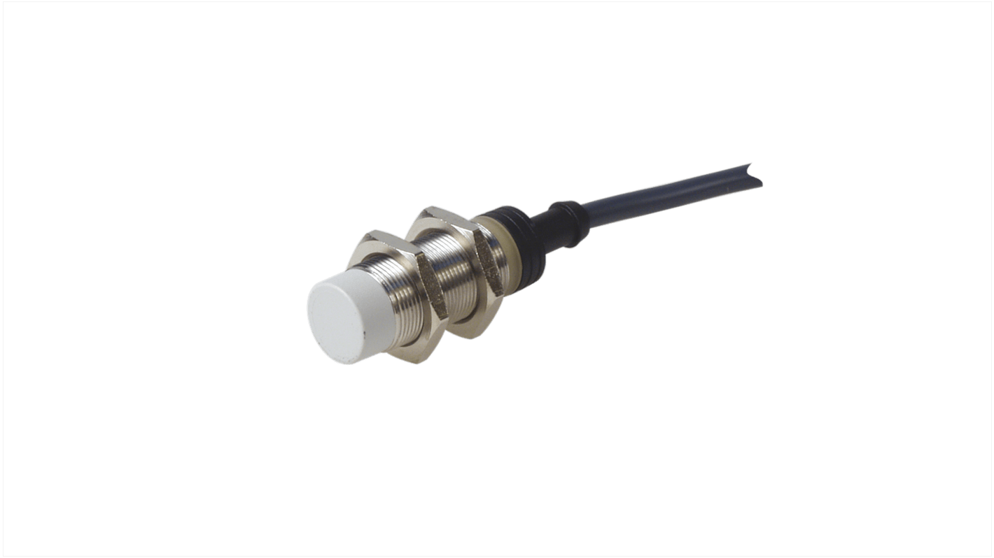 Carlo Gavazzi Inductive Threaded Barrel Proximity Sensor, M18, 8 mm Detection, NAMUR NC, 7 → 9 V dc