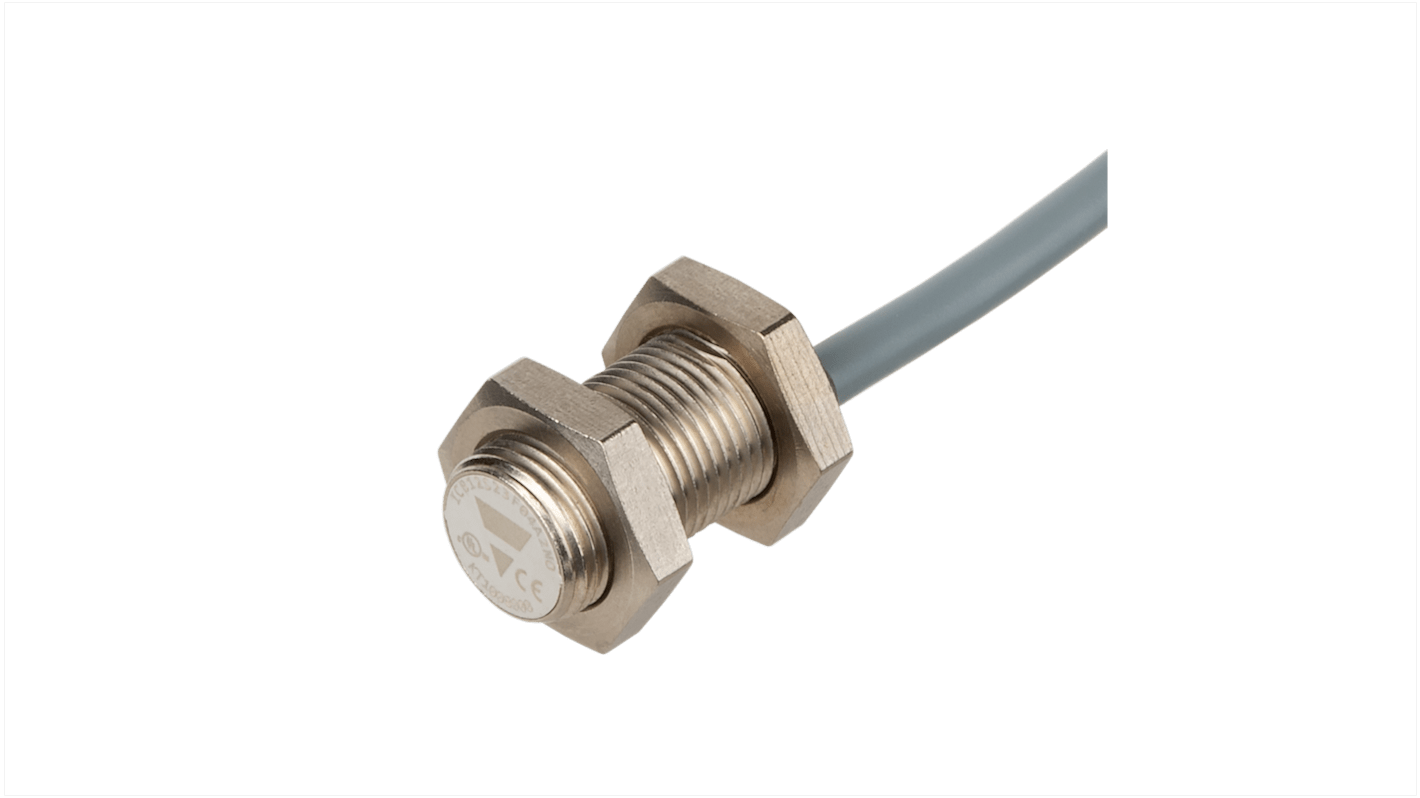 Rs-Online Sensore di prossimità Cilindro filettato Carlo Gavazzi M12 rilevamento 4 mm 10 → 36 V CC