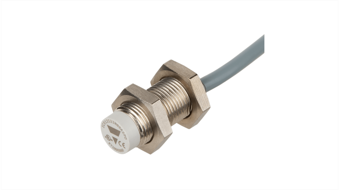 Rs-Online Sensore di prossimità Cilindro filettato Carlo Gavazzi M12 rilevamento 8 mm 10 → 36 V CC