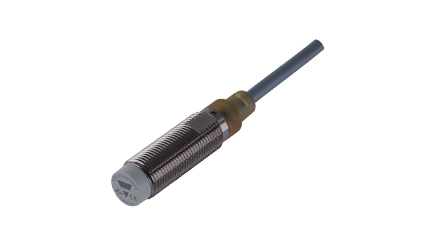 Rs-Online Sensore di prossimità Cilindro filettato Carlo Gavazzi M12 rilevamento 4 mm 10 → 36 V CC