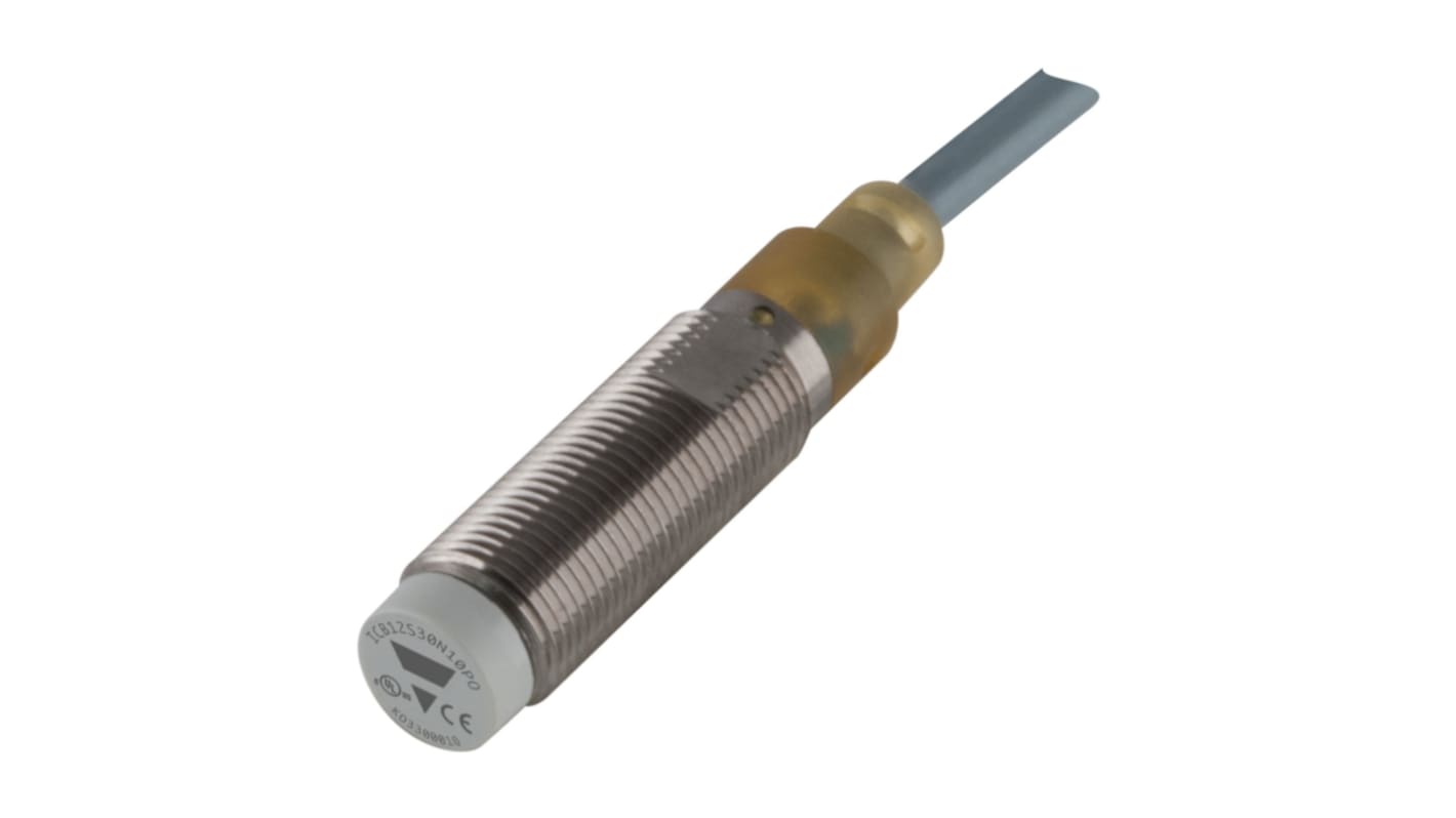 Rs-Online Sensore di prossimità Cilindro filettato Carlo Gavazzi M12 rilevamento 10 mm 10 → 36 V CC