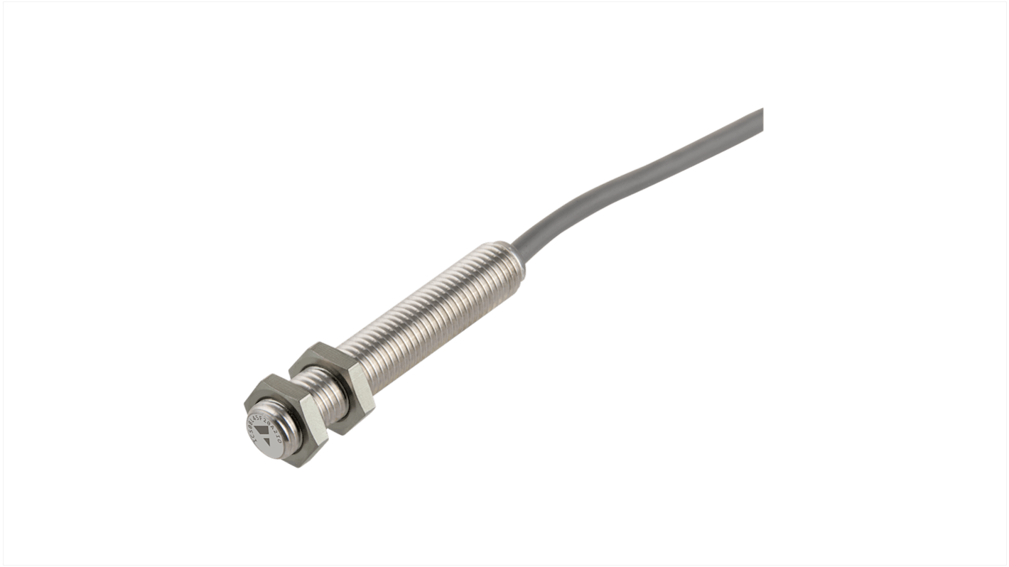 Rs-Online Sensore di prossimità Cilindro filettato Carlo Gavazzi M8 rilevamento 2 mm 10 → 36 V CC