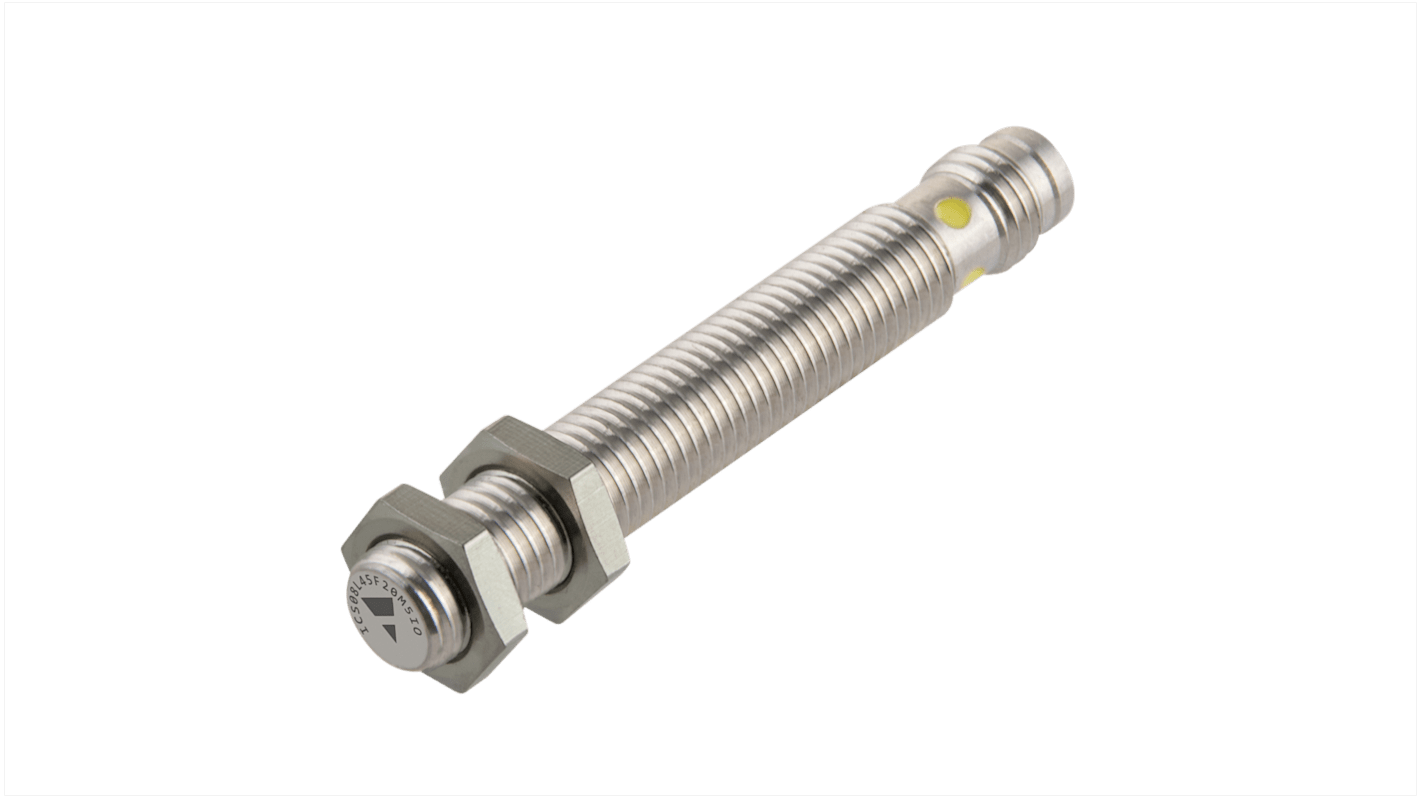Rs-Online Sensore di prossimità Cilindro filettato Carlo Gavazzi M8 rilevamento 2 mm 10 → 36 V CC