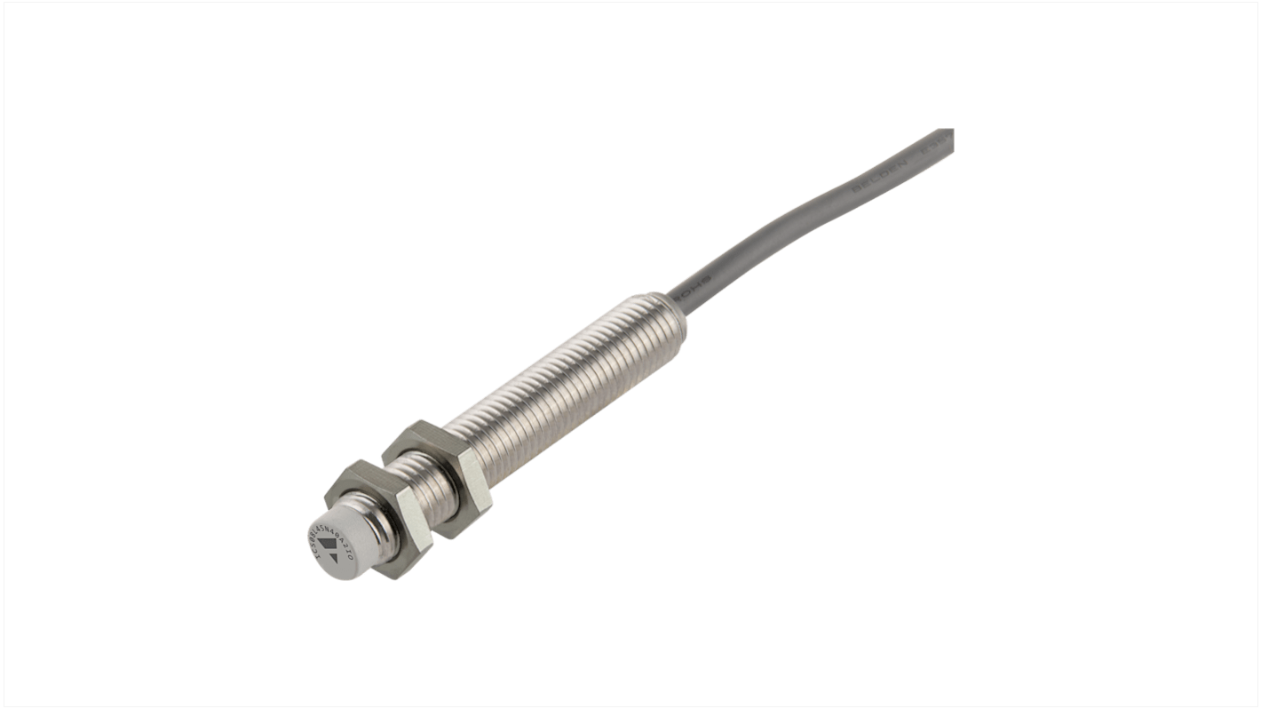 Rs-Online Sensore di prossimità Cilindro filettato Carlo Gavazzi M8 rilevamento 4 mm 10 → 36 V CC