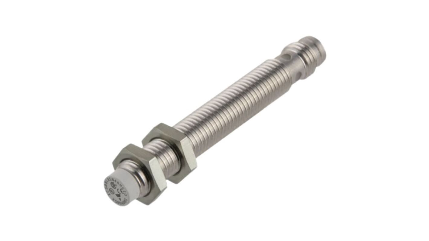 Rs-Online Sensore di prossimità Cilindro filettato Carlo Gavazzi M8 rilevamento 4 mm 10 → 36 V CC