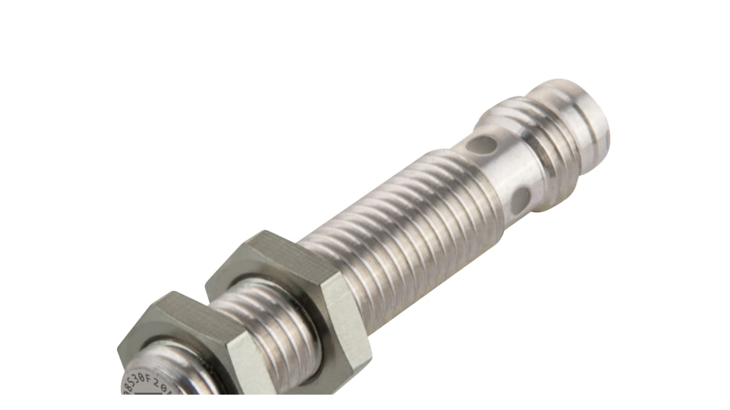Rs-Online Sensore di prossimità Cilindro filettato Carlo Gavazzi M8 rilevamento 1 mm 10 → 36 V CC