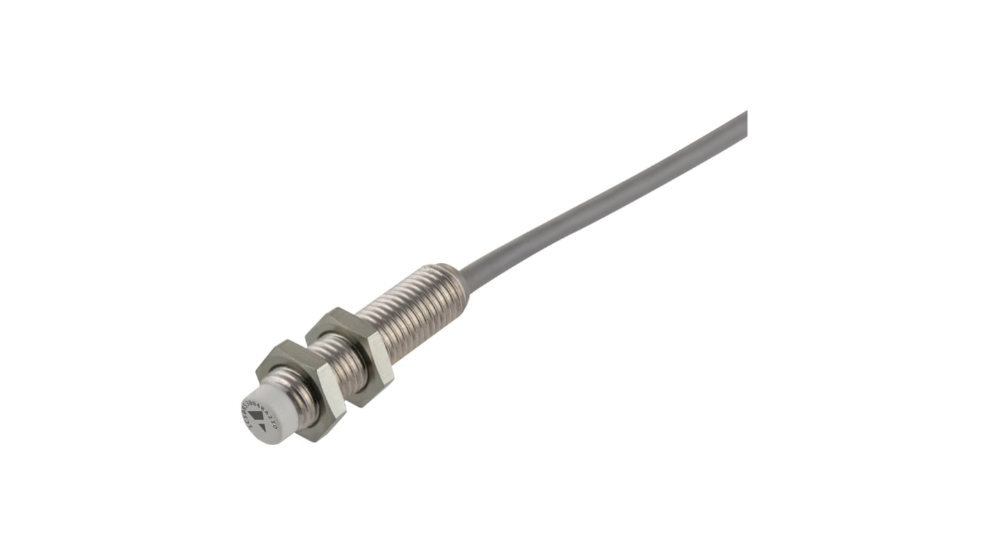 Rs-Online Sensore di prossimità Cilindro filettato Carlo Gavazzi M8 rilevamento 2 mm 10 → 36 V c.c