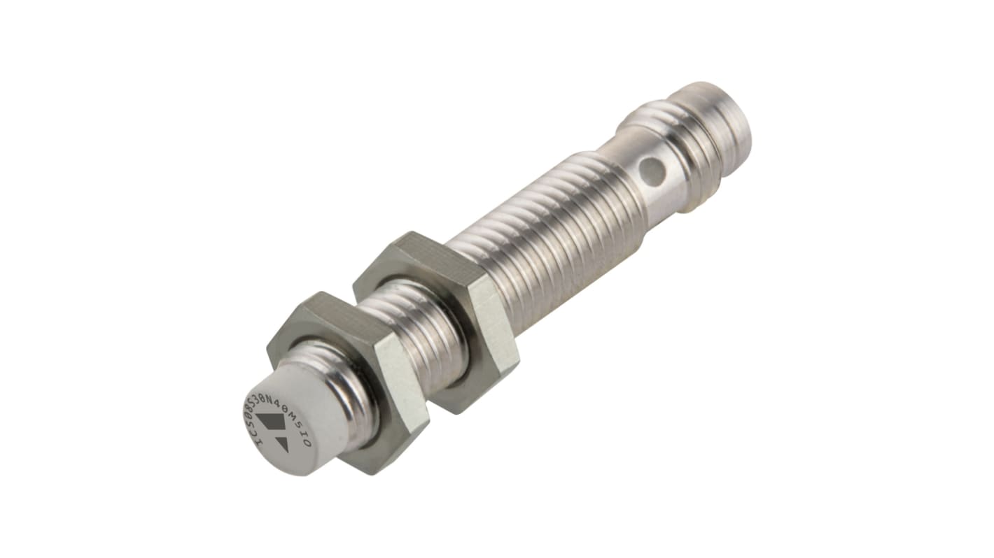 Rs-Online Sensore di prossimità Cilindro filettato Carlo Gavazzi M8 rilevamento 2 mm 10 → 36 V c.c