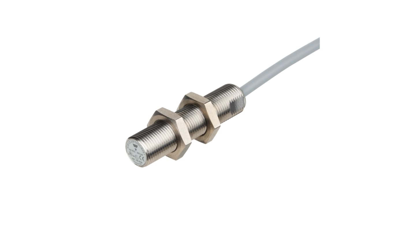 Rs-Online Sensore di prossimità Cilindro filettato Carlo Gavazzi M12 rilevamento 4 mm 8 → 60 V c.c