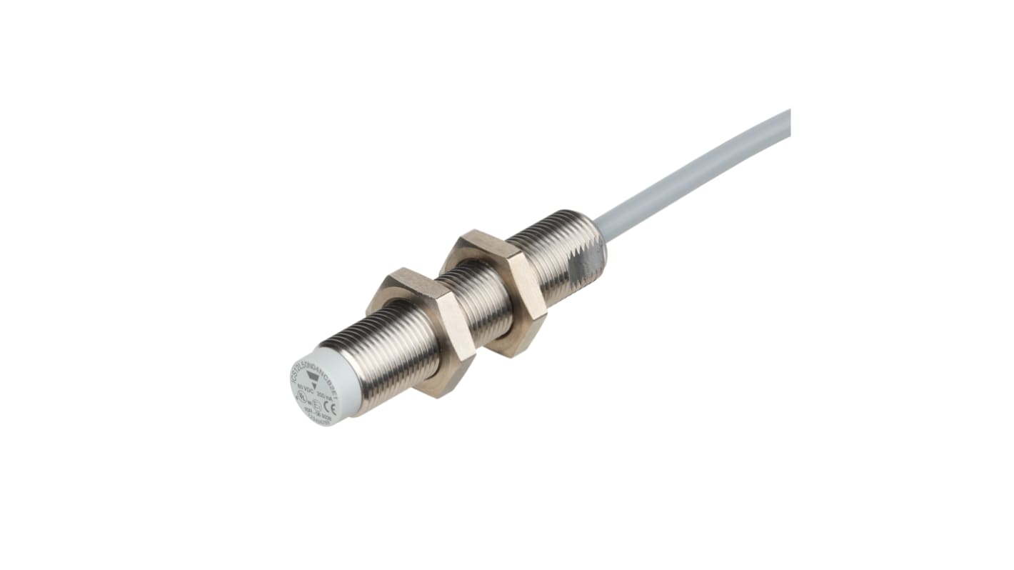 Carlo Gavazzi Inductive Barrel Proximity Sensor, M12, 8 mm Detection, PNP NO, 8 → 60 V dc