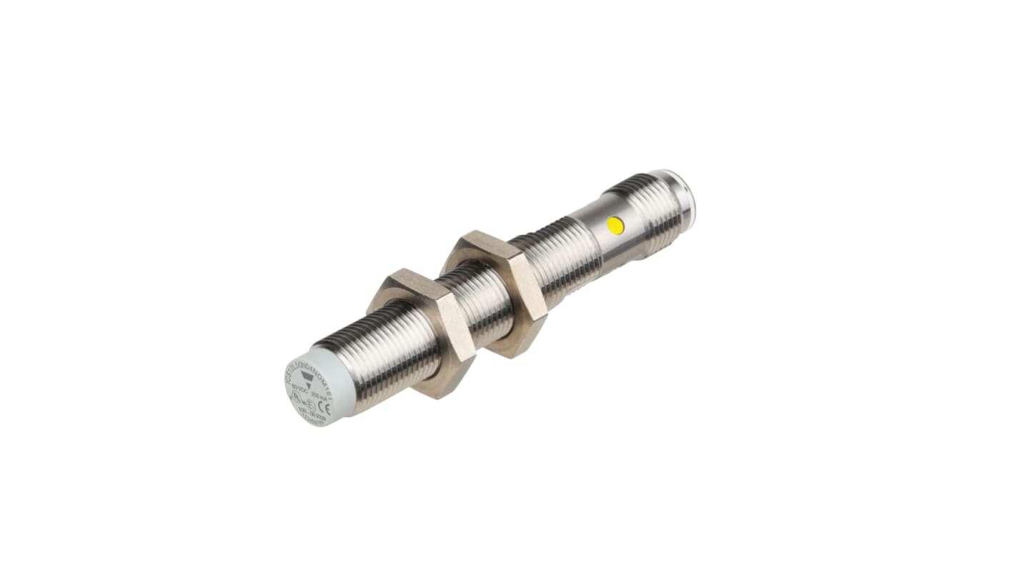 Rs-Online Sensore di prossimità Cilindro filettato Carlo Gavazzi M12 rilevamento 8 mm 8 → 60 V c.c
