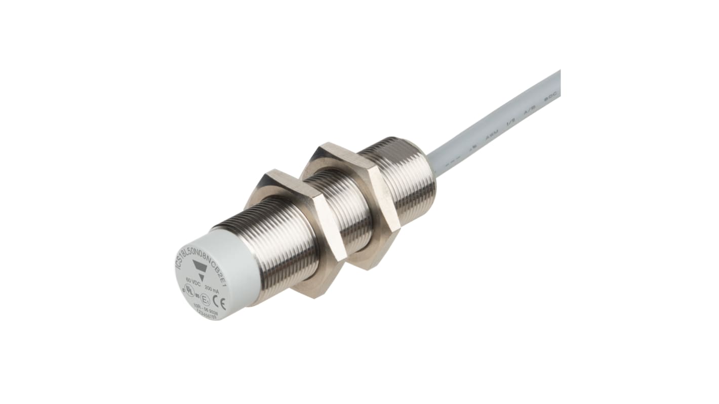 Rs-Online Sensore di prossimità Cilindro filettato Carlo Gavazzi M18 rilevamento 14 mm 8 → 60 V c.c