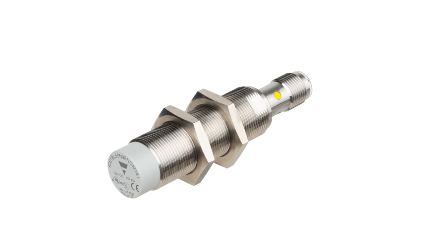 Rs-Online Sensore di prossimità Cilindro filettato Carlo Gavazzi M18 rilevamento 14 mm 8 → 60 V c.c