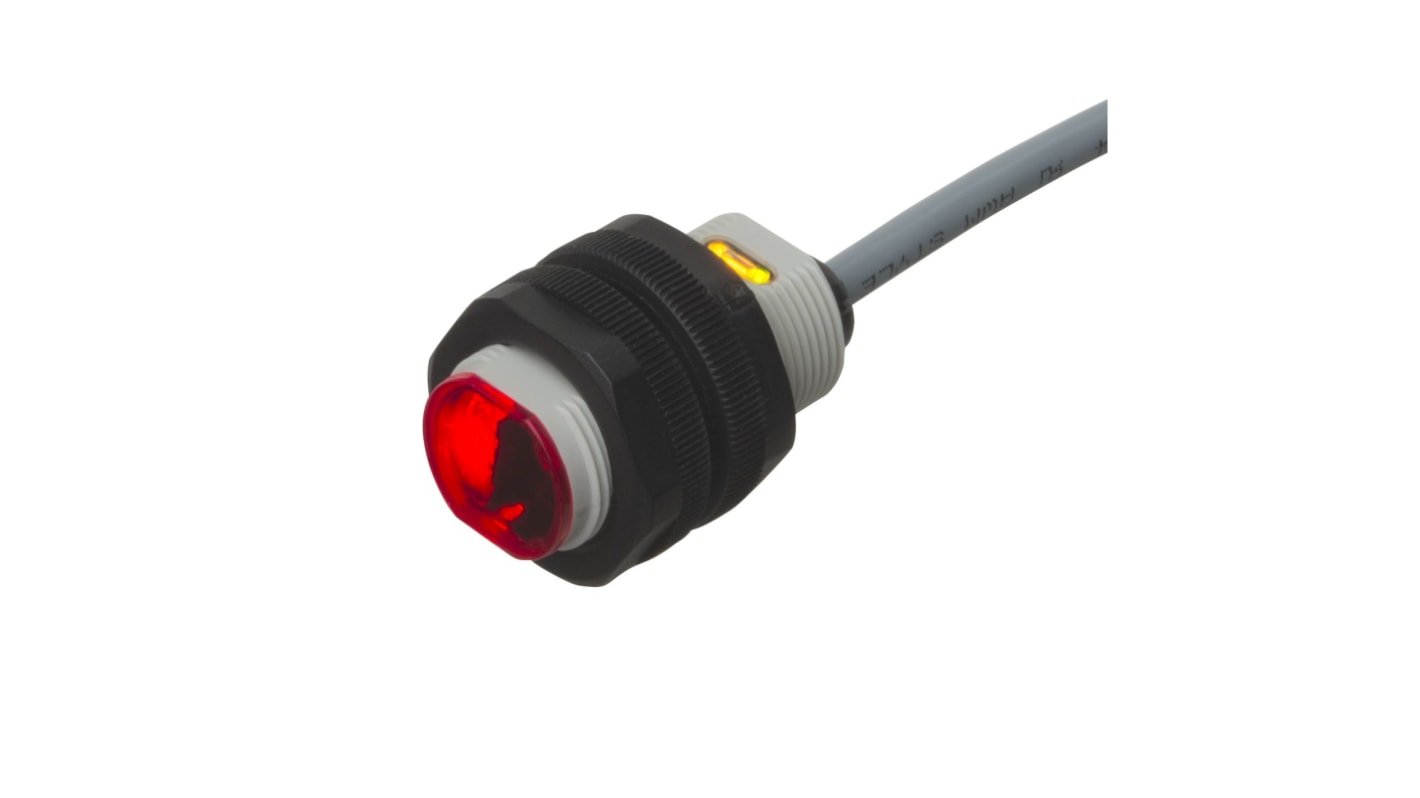 Rs-Online Sensore fotoelettrico Cilindrico Carlo Gavazzi Riflettente retrò polarizzato rilevamento 5000 mm uscita PNP