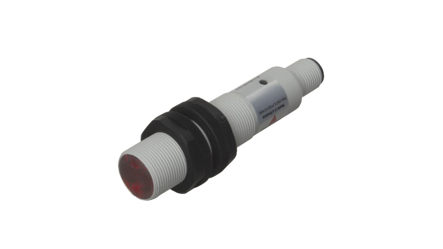 Rs-Online Sensore fotoelettrico Cilindrico Carlo Gavazzi Riflettente retrò polarizzato rilevamento 2000 mm uscita Due fili